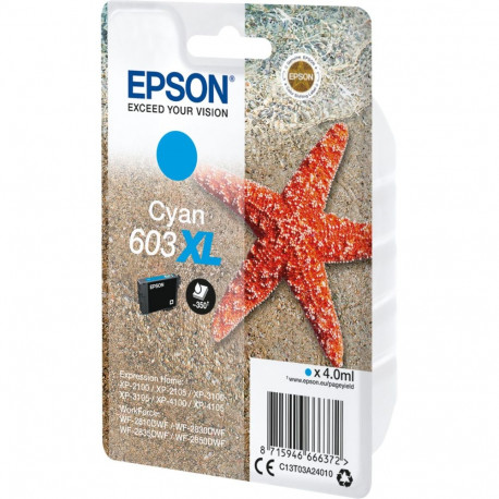 Epson Ink 603XL Cyan (C13T03A24010)