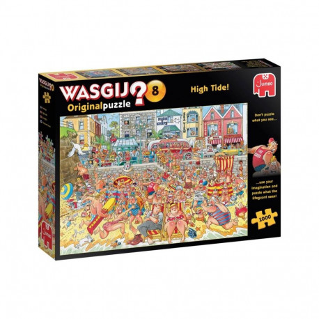 Puzzle - Jumbo Wasgij Original 8 High Tide 1000 Pieces 360 x 270 x 60 mm