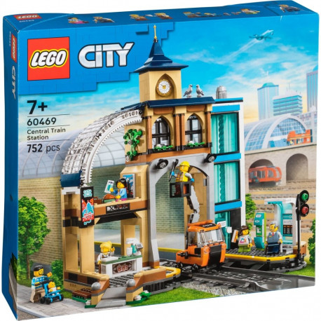 LEGO City 60469 pääraudteejaam