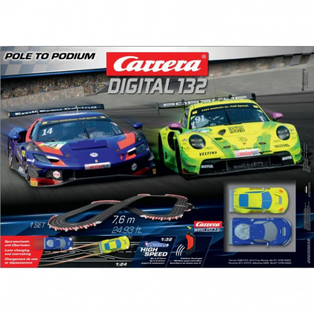 Carrera DIGTITAL 132 field to podium