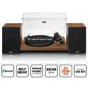 Record player with built-in amplifier and bluetooth plus 2 external speakers Lenco, wood