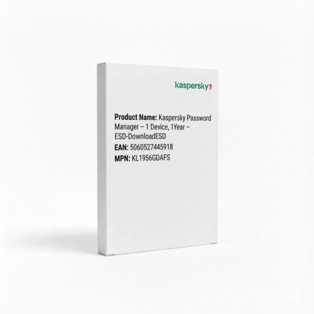 "Kaspersky Password Manager – 1 Device, 1Year – ESD-DownloadESD"