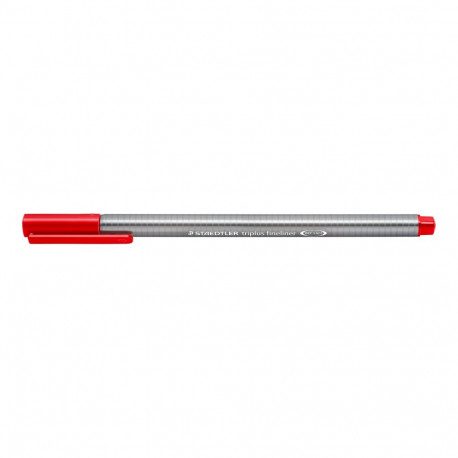Tindipliiats Staedtler Triplus Fineliner, punane (2 tk)