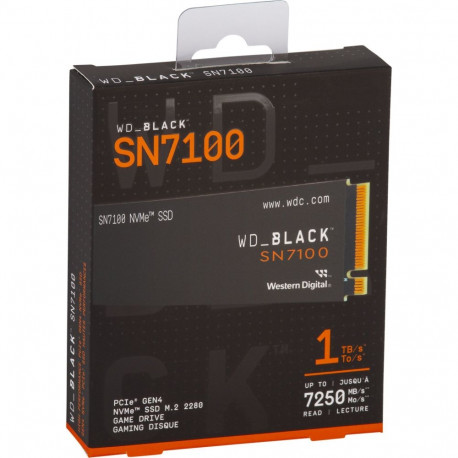 Western Digital Black SSD    1TB SN7100 NVMe          WDS100T4X0E