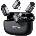 Boya juhtmevaba mikrofon mini 2-01 Lightning/USB-C, must
