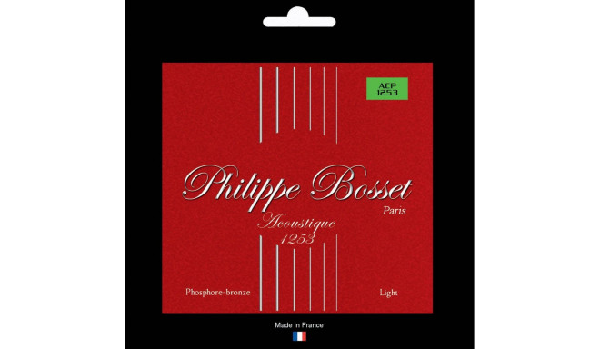 Philippe Bosset Paris Light .012 .016 .025 .032 .042 .053