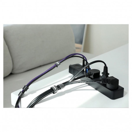 Convient Velcro strap for cords, black 1m BASEUS