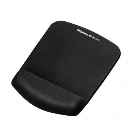 Mouse pad with wrist support FELLOWES Microban PlushTouch™ black
