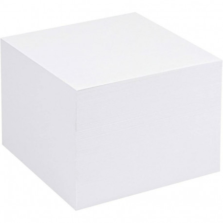 Märkmekuup CENTRUM 90x90mm valged liimiga 500 lehte