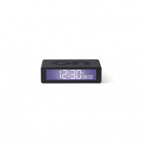 Äratuskell Lexon Flip+ tumehall - LCD ekraan, 2xAAA patareid