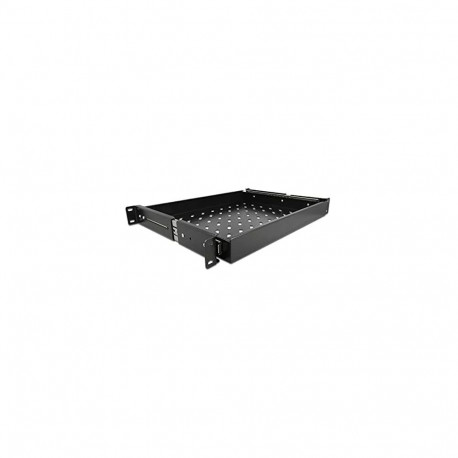 Delock 19 pull-out drawer 1U bk - 42631