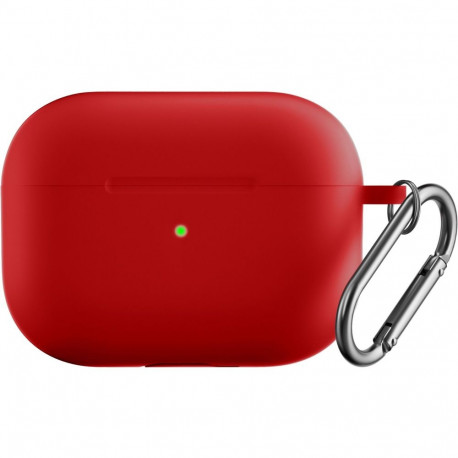 Airpods Pro 2 laadimiskarbiümbris Trendybay CBAP2-04, silikoon, punane