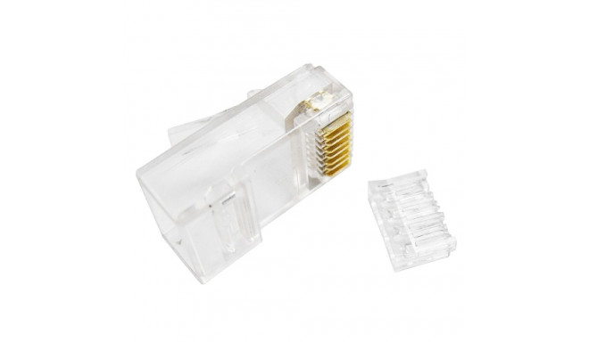RJ45 connector UTP CAT6, 100 pcs.