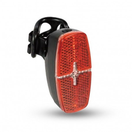 Rear bicycle light LED, 2xAAA, IPX5