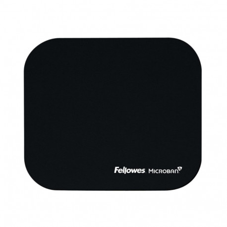 Mouse mat FELLOWES Microban (antibacterial) black