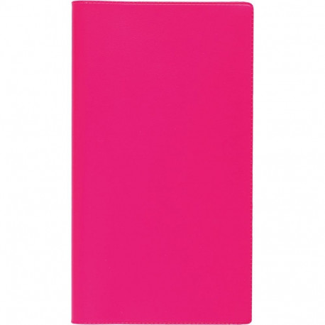 Taskumärkmik M1, roosa, spiraalköide, plastkaantega 2026a.