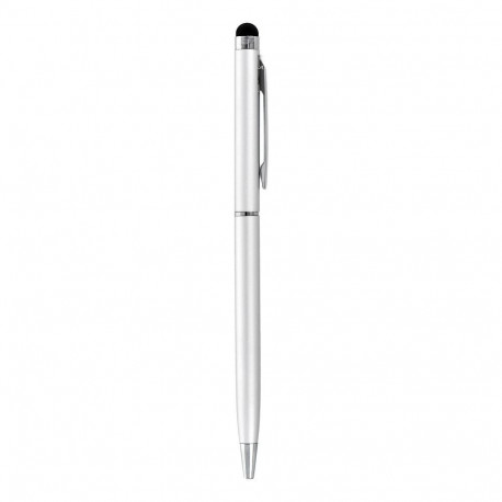 Stylus for Touch Screens Capacitive with PEN silver