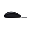 Logitech M90 Wired Mouse, USB Type-A, Optical, 1000 DPI, Black