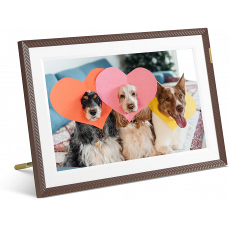 Arzopa digital photo frame D10 10.1", dark brown