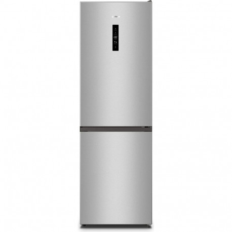 The Gorenje NRK6192AS4 is a freestanding fridge-freezer known for its "GardenFresh"