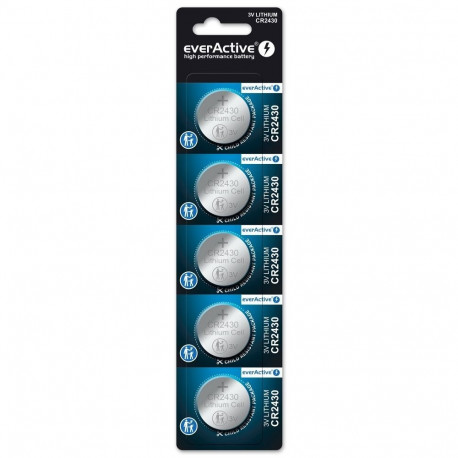 Liitium minipatareid CR2430 5 PCS.