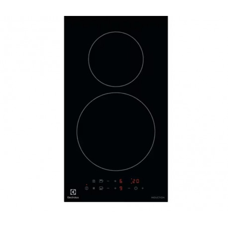 The Electrolux LIT30230C is a 30 cm "Domino" induction hob, designed for small kitc
