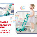 Bubble mower blue