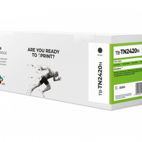 Compatible Brother TN2420 Black Toner Cartridge (TB-TN2420N) – 100% New