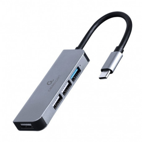 USB-hub 4-pordiline USB-C 3xUSB 2.0 USB 3.1