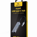 Hub 4-ports USB-C, 3xUSB 2.0, USB 3.1