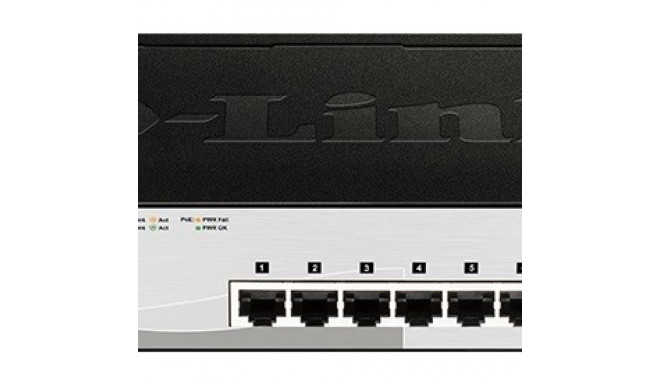Switch DGS-1210-08P 8GE PoE 2SFP