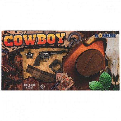 Gonher Cowboy set with hat