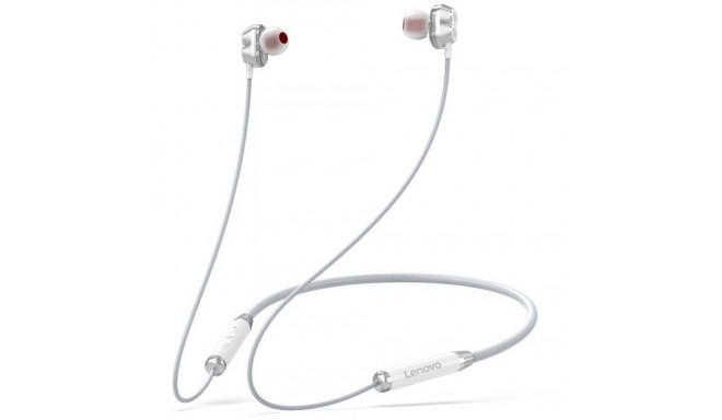 Wireless bluetooth earphone HE08 white
