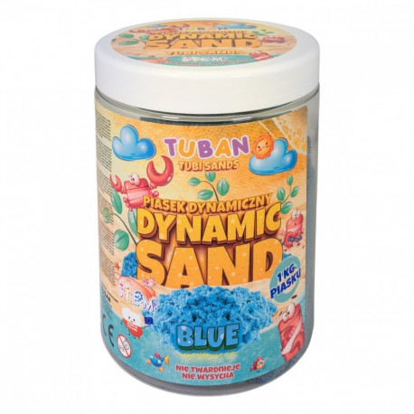 Dynamic sand 1kg blue