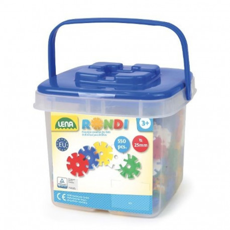 Blocks Rondi with bucket 550 pcs