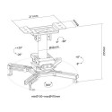 Projector ceiling mount CL25-530BL1