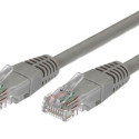 Patch cable cat.6 RJ45 UTP 1m. grey - pack of 10