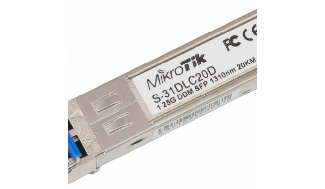 MikroTik SFP 1.25G LC SM 20km S-31DLC20