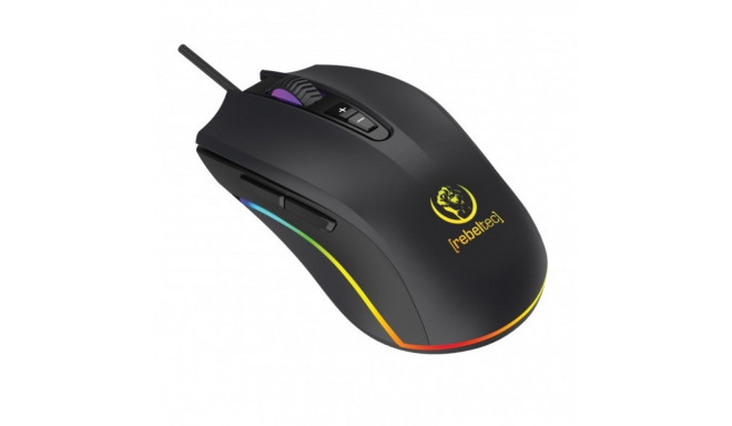 The Rebeltec PREDATOR is a budget-friendly wired gaming mouse designed for entry-le