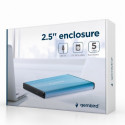 External drive case 2.5 USB 3.0 blue