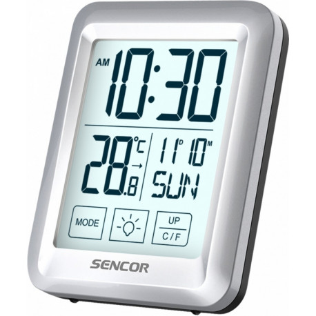 The SENCOR SWS 1918 is a digital weather station with an integrated alarm clock. Be