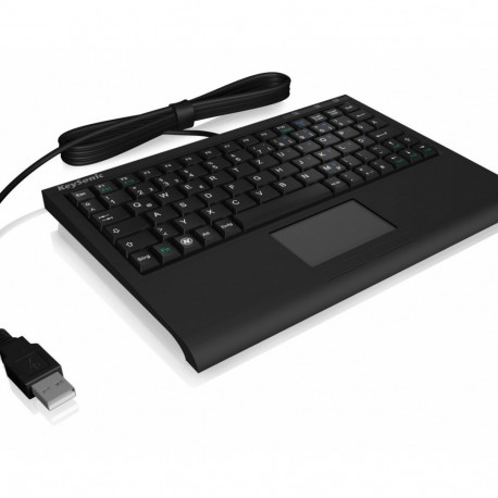 The Keysonic ACK-3410 (US) is a "Super Mini" wired keyboard known for its extremely