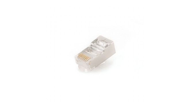 Shielded modular plug RJ45/FTP/cat.5e/100pcs