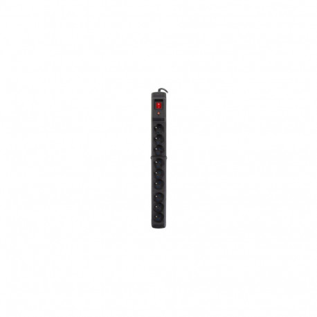 Multi M9 1.5m black surge strip (9 slots)