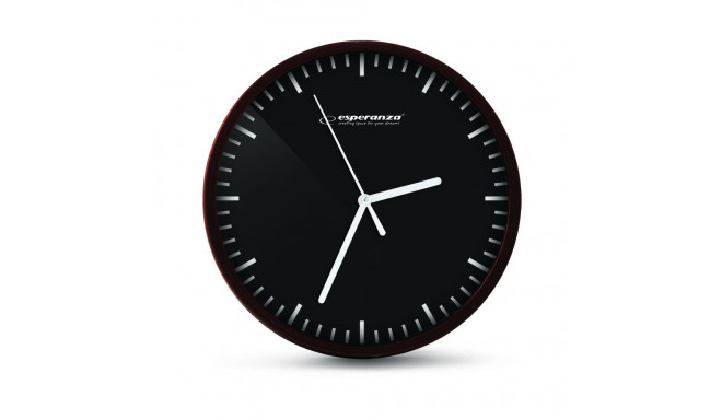 WALL CLOCK BUDAPEST BLACK