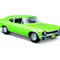 Composite model Chevy Nova SS 1970 green 1:24