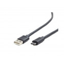 Cable USB AM-CM 1.8m black
