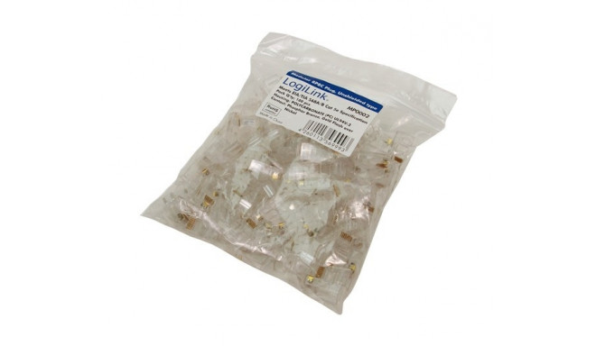 RJ45 CAT5 Unshielded Modular Plug - 100 Pack