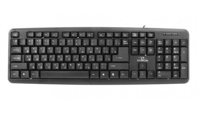 Standard Keyboard USB TKR101 Russian font