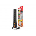 Surge Protector ACAR P7 1,8M Black